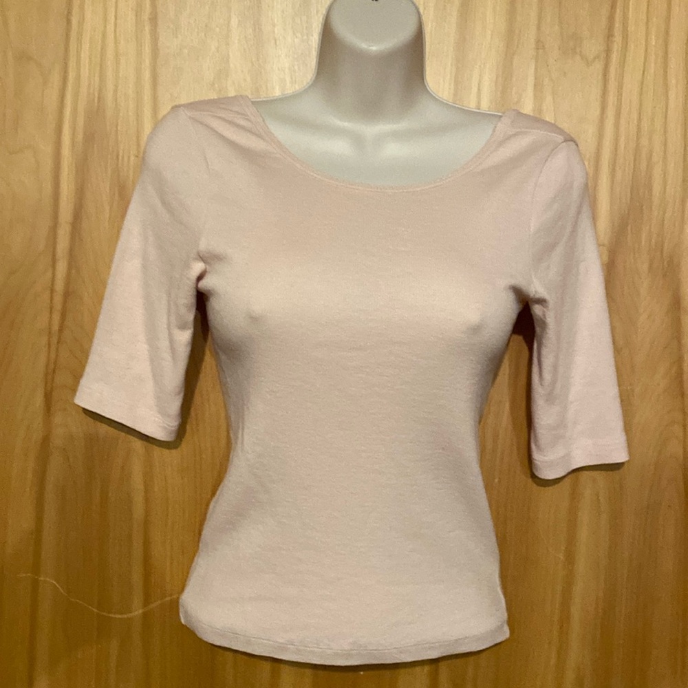 Scoop back ballet shirt M